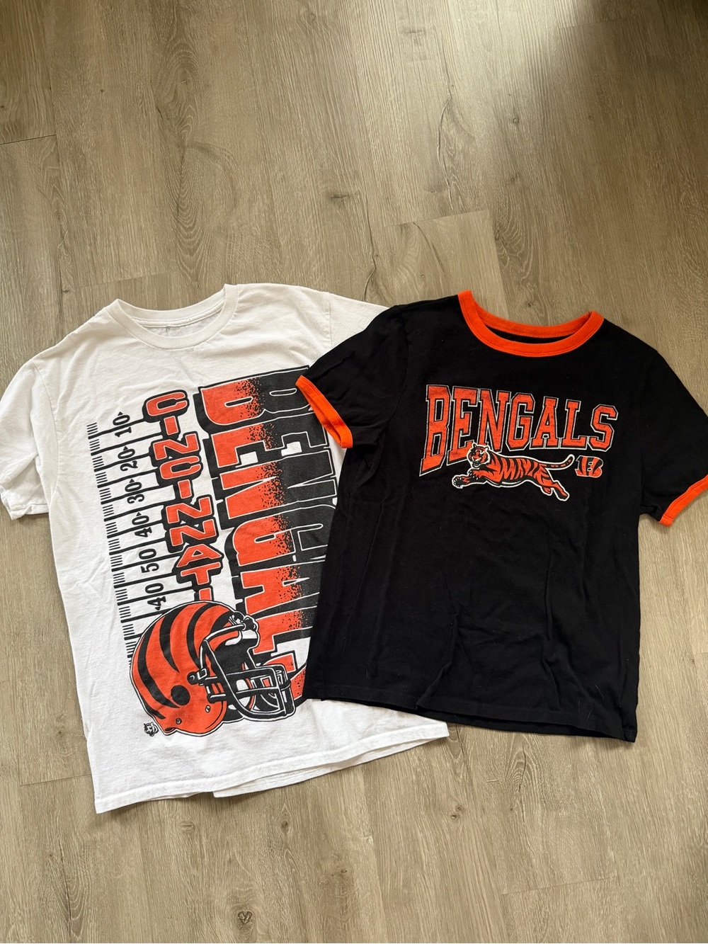 Cincinnati Bengals Graphic Tee and ringer Tee Bundle